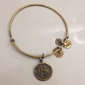 Alex and Ani Letter “E” Bracelet